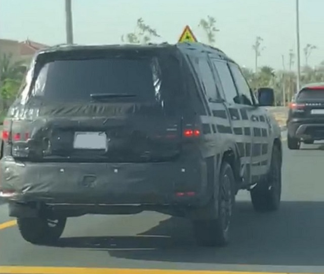 2020 Nissan Patrol spied