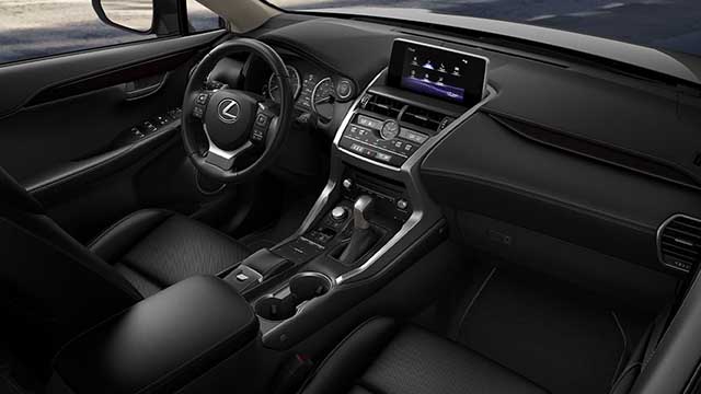 2021 Lexus NX interior