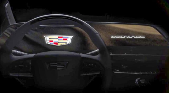 2021 Cadillac Escalade oled screen