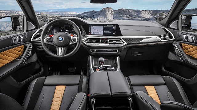 2021 BMW X6 interior