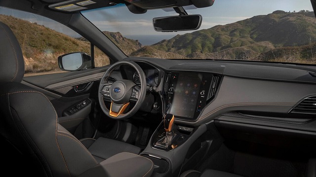 2022 Subaru Outback interior