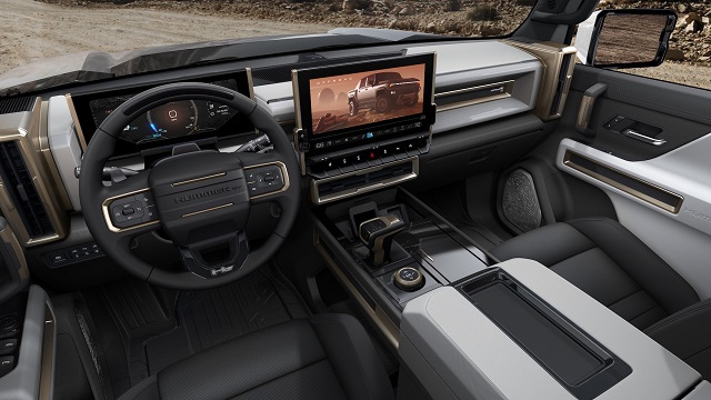 2023 GMC Hummer SUV interior