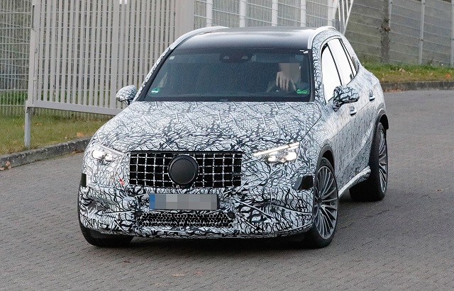2023 Mercedes GLC Coupe spied