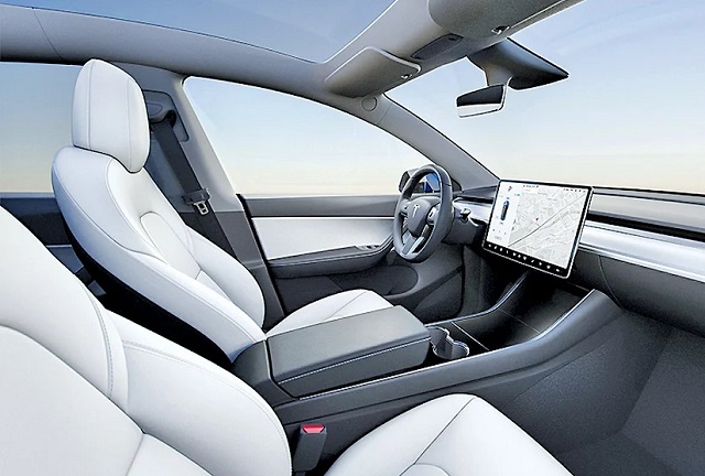 2023 Tesla Model Y interior