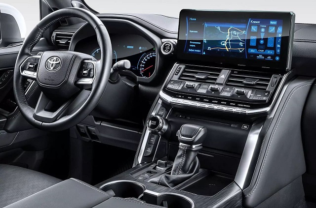 2024 Toyota Land Cruiser interior